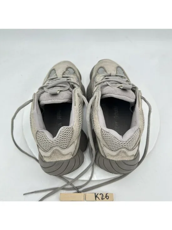 adidas Yeezy 500 Men Size 9 GX3607 Ash Grey Gray Low Top Casual Shoes - Picture 10 of 11